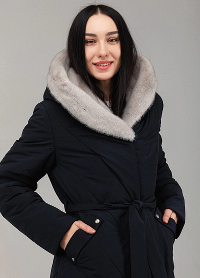 пальто стеганное Thomas Graf фото № 3 недорого