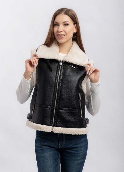 Жилет искусственная кожа Thomas Graf фото № 2 цена