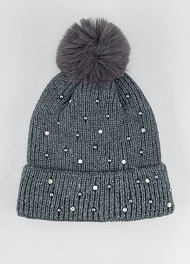 шапка с помпоном Thomas Graf фото № 1 интернет-магазин