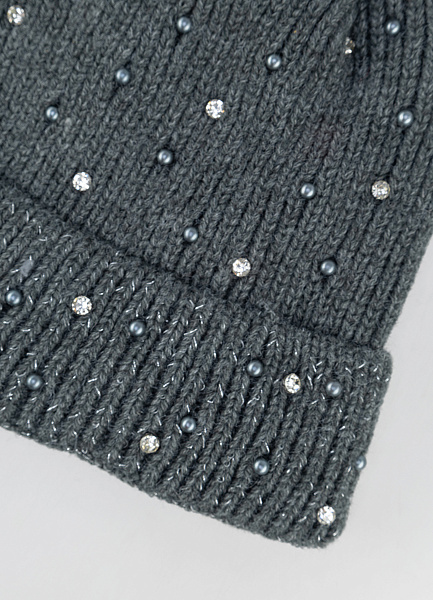 шапка с помпоном Thomas Graf фото № 3 недорого