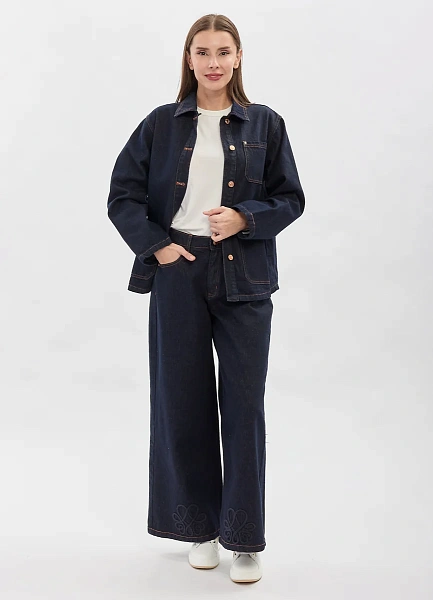 Рубашка джинсовая Loretta Very фото № 4 Казахстан