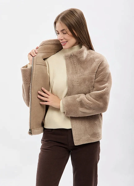 Дубленка двусторонняя, искусственный мех Paradise фото № 4 Казахстан